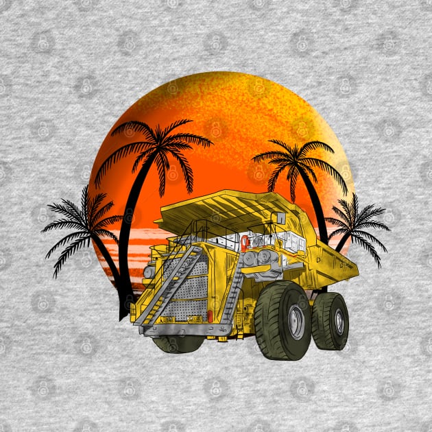 dump truck mining truck by damnoverload